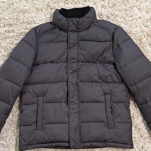 Andrew Marc Charcoal Puffer Jacket